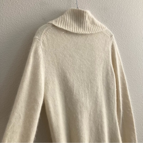 Ted Baker London Cream Nylon Angora Blend Sweater, Ted Baker size 3 - Picture 7 of 16